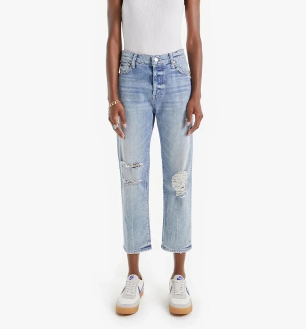 Mother Superior The Scrapper Ankle Jeans in Wicked Wild Calling 31